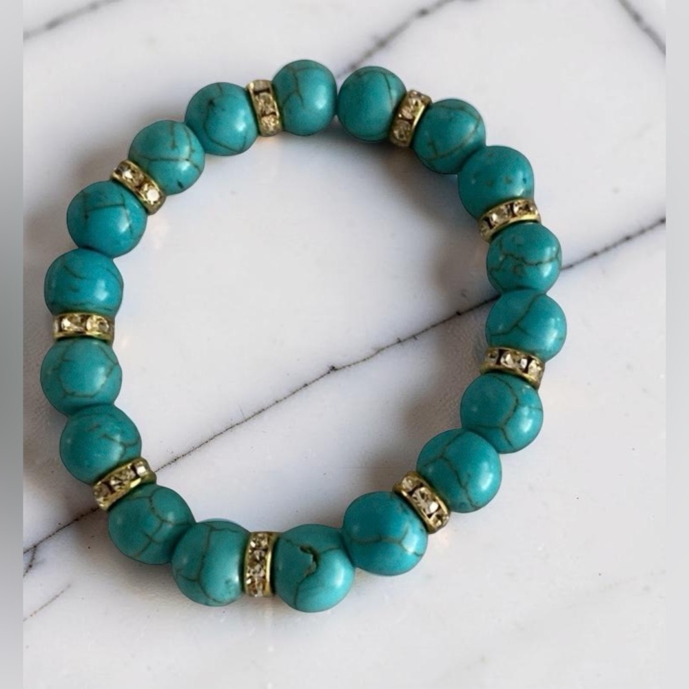 New 8 Bracelets Stackable Set Bohemian Boho Stret… - image 4